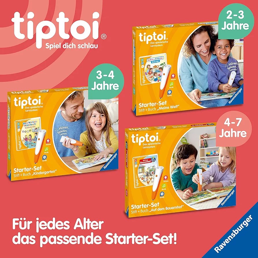 Welches TipToi Starter-Set ist das beste für dein Kind?